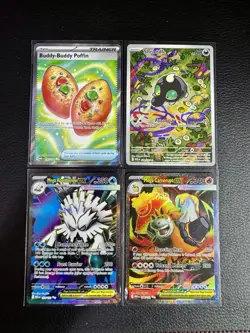 Mega Evolution Pokemon Card Lot Illustration Rare & Full Art NM - Image 1