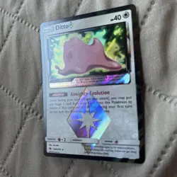 Pokemon Ditto Prism Star Holo Card 154/214 Sm-Lost Thunder - Image 3