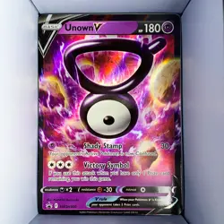 Unown V SWSH300 SWSH Sword Shield Promo Cards English - Image 1