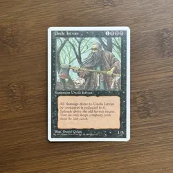 Uncle Istvan LP 1995 Core Set 4th Edition Magic the Gathering Card - Image 1