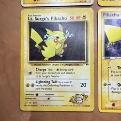 Pokemon Pikachu Bundle (1999-2010) X6Cards - Image 5