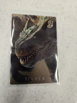Tigrex Monster Hunter 20th Anniversary Wafer Card #23 Bandai Capcom TCG Anime - Image 1