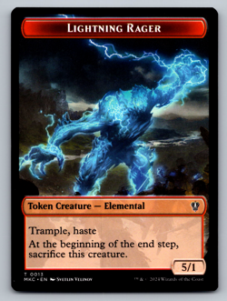 Lightning Rager T 0013 / Gold T 0025 Murders at Karlov Manor Regular - Image 1