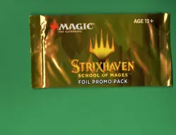 MTG Magic The Gathering Strixhaven Foil Promo Pack Sealed D&D - Image 1