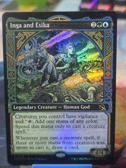 Inga and Esika (Showcase) March of the Machine Foil - Image 1