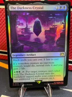 The Darkness Crystal - Magic: The Gathering Final Fantasy - Foil -Near Mint/Mint - Image 1