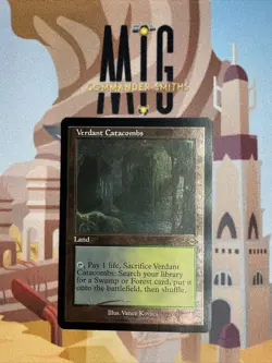 Verdant Catacombs ✨ Retro ETCHED FOIL ✨ MTG NM (440) MH2 Modern Horizons 2 - Image 1