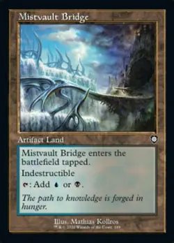 4 x Mistvault Bridge - Commander: The Brothers' War - NM-Mint - MTG - Image 1