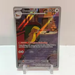 Pokemon Gumshoos 153/132 NM Mega Evolution Holo - Image 1
