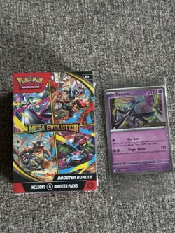Pokemon Mega Evolution Booster Bundle + Xerneas 064/132 Stamped Promo SEALED - Image 1