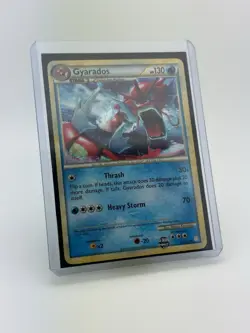 Pokemon TCG • Gyarados (Shiny) • HeartGold SoulSilver 123/123 • NM Holo - Image 2