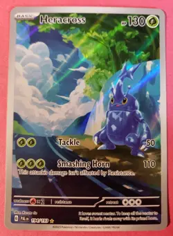 Pokemon TCG - Heracross 194/193 Paldea Evolved Illustration Rare - NM Fast Ship - Image 1