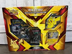 Pokemon TCG Pikachu Sidekick Collection Box - 3 Booster Packs/Keychain SEALED! - Image 1