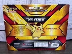 Pokemon TCG Pikachu Sidekick Collection Box - 3 Booster Packs/Keychain SEALED! - Image 2