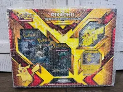 Pokemon TCG Pikachu Sidekick Collection Box - 3 Booster Packs/Keychain SEALED! - Image 4