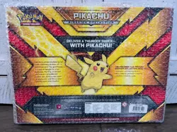 Pokemon TCG Pikachu Sidekick Collection Box - 3 Booster Packs/Keychain SEALED! - Image 5