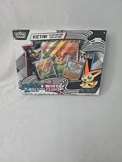 Pokemon Black Bolt & White Flare Unova Victini Illustration Collection Box - Image 1