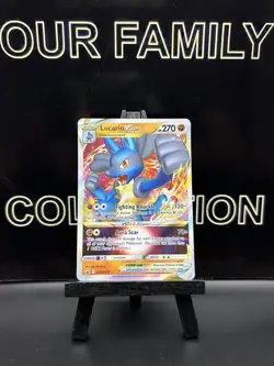 Lucario Full Art VSTAR SWSH214 Black Star Promo Pokemon TCG NM/M - Image 1
