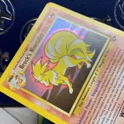 Pokemon 2000 Brock's Ninetales 3/132 Gym Challenge Holo - LP - Image 5