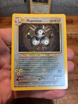 Magneton 10/64 Neo Revelation Holo Rare Unlimited Pokemon + Fossil Magneton Holo - Image 5