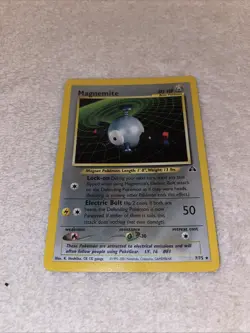 Magnemite 7/75 Neo Discovery Holo Rare Pokemon TCG Vintage WOTC 2001 NM- - Image 1