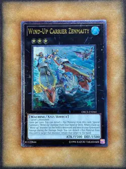 Yugioh Wind-Up Carrier Zenmaity ORCS-EN044 Ultimate Rare NM - Image 1