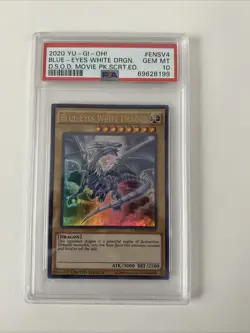 Yu-gi-oh Blue-eyes White Dragon Mvp1 Ultra Rare Ps10 - Image 1