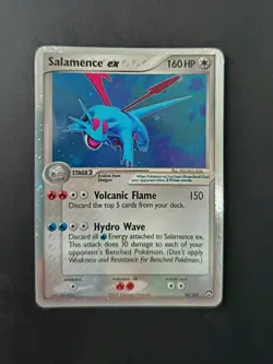 Salamence EX 96/108 Power Keepers Rare Holo Pokemon Card 2007 Ex/Near Mint - Image 1