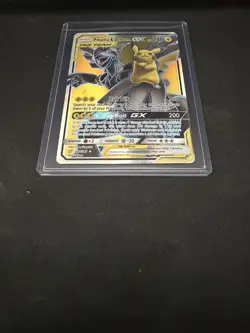 Pokemon Pikachu & Zekrom Tag Team GX Card Full Blitz Tag Bolt Ultra Rare - Image 2