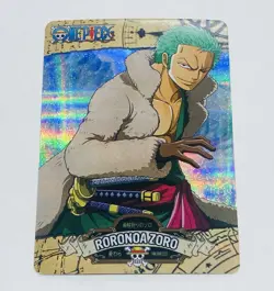 Rononoa Zoro - One Piece Trading Card Game Holo Foil Prism Cool Art Tc8 - Image 1