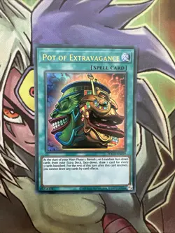 TOCH-EN059 Pot Of Extravagance Ultra Rare Unlimited Edition NM Yugioh Card - Image 1