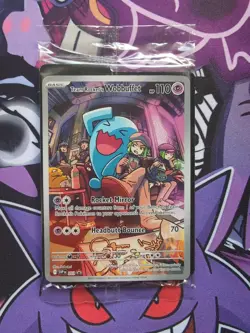 Pokemon TCG Rocket's Wobbuffet Promo Card Sealed, SVP203 - Image 1