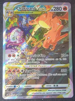 Charizard VSTAR SWSH262 SWSH: Sword & Shield Promo Cards Holo Pokemon TCG NM - Image 1