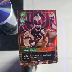 Riftbound 2025 League of Legends ENGLISH Tcg Card Promo lee sin foil prerelease - Image 1