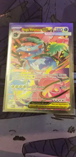 Mega Venusaur EX SIR 177/132 Mega Evolution English Pokemon TCG Near Mint Card - Image 1