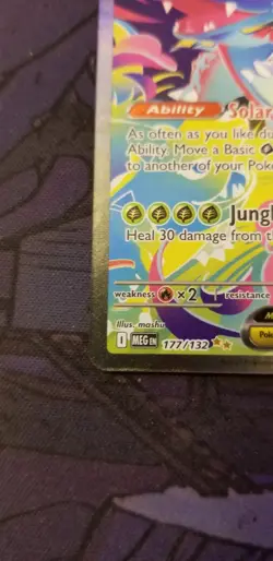Mega Venusaur EX SIR 177/132 Mega Evolution English Pokemon TCG Near Mint Card - Image 3
