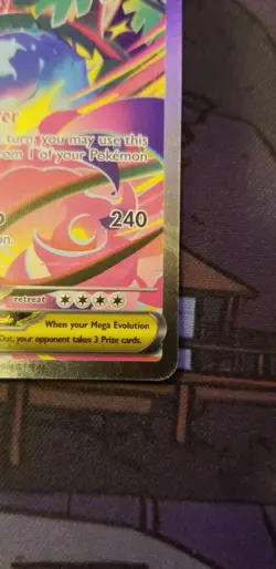 Mega Venusaur EX SIR 177/132 Mega Evolution English Pokemon TCG Near Mint Card - Image 4