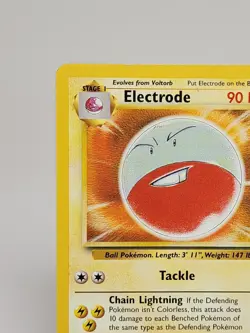Electrode Pokemon Card Jungle Set Non Holo Rare 21/102 Excellent Condition - Image 2
