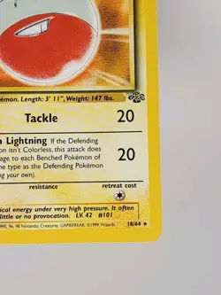 Electrode Pokemon Card Jungle Set Non Holo Rare 21/102 Excellent Condition - Image 5