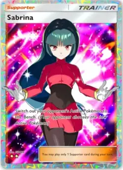 Pokemon Card Game Pocket Trading Sabrina 2 Star Card ⭐⭐ - Image 1