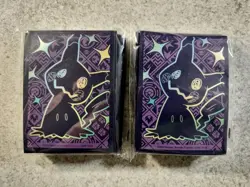 POKEMON PALDEAN FATES ETB EXCLUSIVE CARD SLEEVES (LOT OF 2 PACKS) NEW SEALED - Image 1