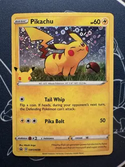 Pikachu - (General Mills) SWSH039 Miscellaneous Cards & Products Holo - Image 2