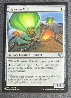 Haywire Mite - The List Brothers War NM English Magic the Gathering MTG Card - Image 1
