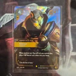 ALT ART FOIL Riftbound Viktor card OGN 246a/298 English Ver League of legends - Image 1