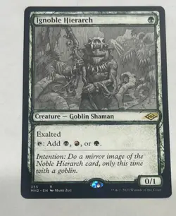 Ignoble Hierarch Showcase Rare Modern Horizons 2 MTG 355 - Image 1
