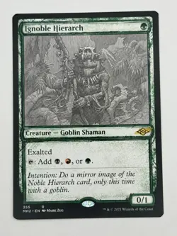 MTG Ignoble Hierarch Showcase Modern Horizons 2 355 Regular Rare - Image 1