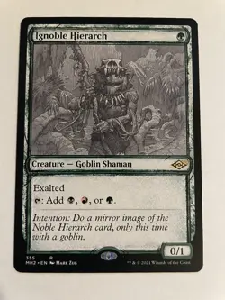 Ignoble Hierarch Showcase Rare Modern Horizons 2 MTG 355 - Image 1