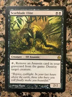MTG Scarblade Elite x1 Morningtide NM, Magic the Gathering - Image 1