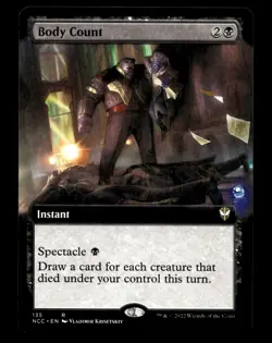 Body Count (Extended Art) 135 R Commander: Streets of New Capenna - Image 1