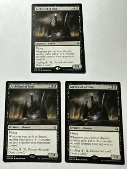 MTG Archfiend of Ifnir X 3 Amonkhet 078/269 Regular Rare NM Near Mint - Image 1